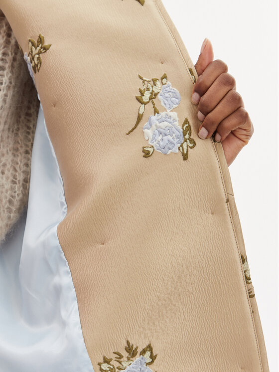 Custommade Custommade Демісезонна куртка Filina 999442875 Золотий Oversize