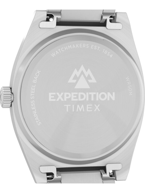 Timex Timex Zegarek TW2Y18300 Srebrny