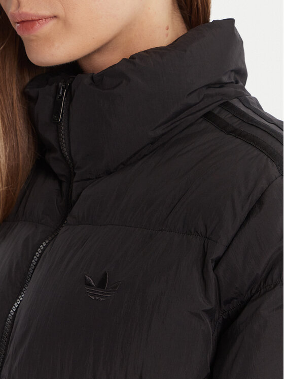 adidas adidas Winterjacke adicolor JX2957 Schwarz Loose Fit
