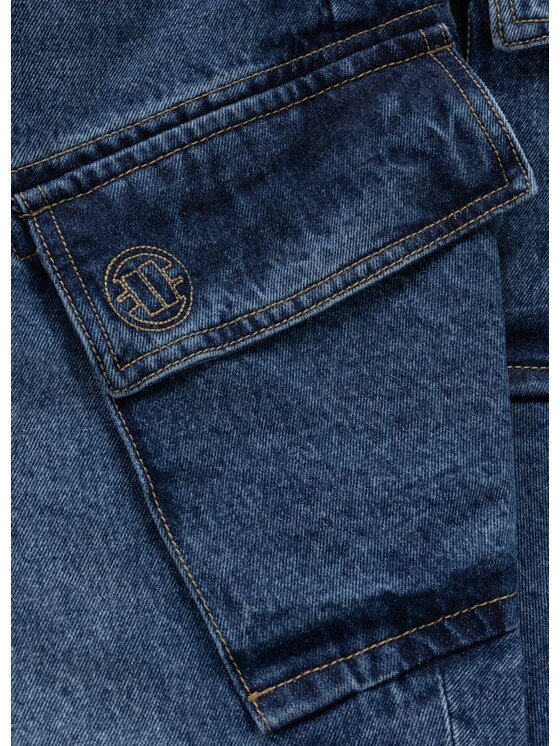 PITBULL PITBULL Szorty jeansowe STRANDWAY Granatowy Regular Fit
