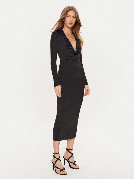 BARDOT BARDOT Φόρεμα κοκτέιλ Lorel 59613DB Μαύρο Slim Fit