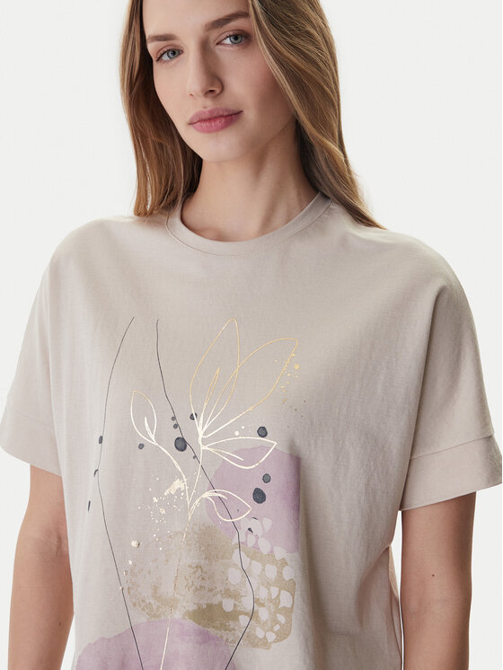 ONLY ONLY T-shirt Jany 15356044 Grigio Regular Fit