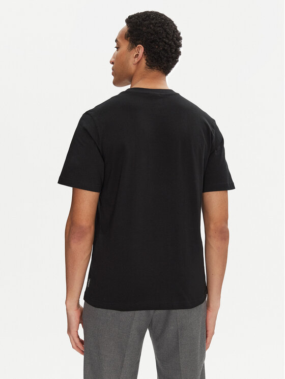 Jack&Jones Jack&Jones Marškinėliai Pacer 12273880 Juoda Relaxed Fit
