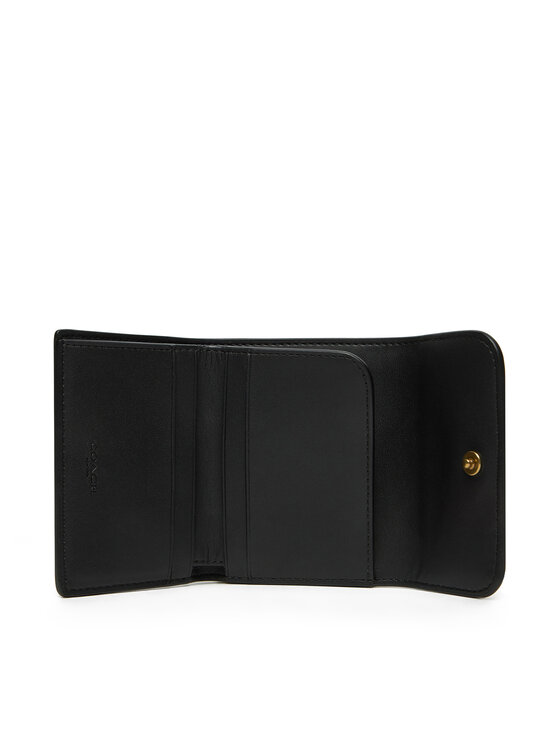 Coach Coach Малък дамски портфейл CZ111 Черен