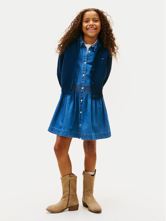 Tommy Hilfiger Tommy Hilfiger Kardigan KG0KG08953 D Roosa Regular Fit