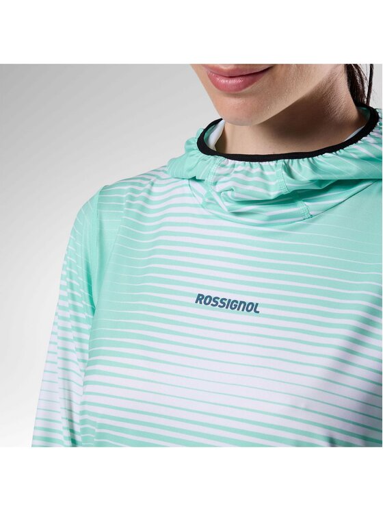 Rossignol Rossignol Bluza techniczna W Westweg Sun Hoodie Zielony jasny Regular Fit