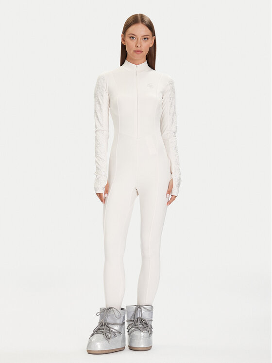 Guess Guess Jumpsuit W5BD1P K7182 Écru Slim Fit