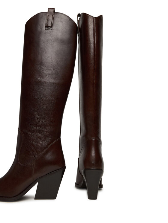 Bronx Bronx Cizme și botine cowboy New Kole 14176-V Maro