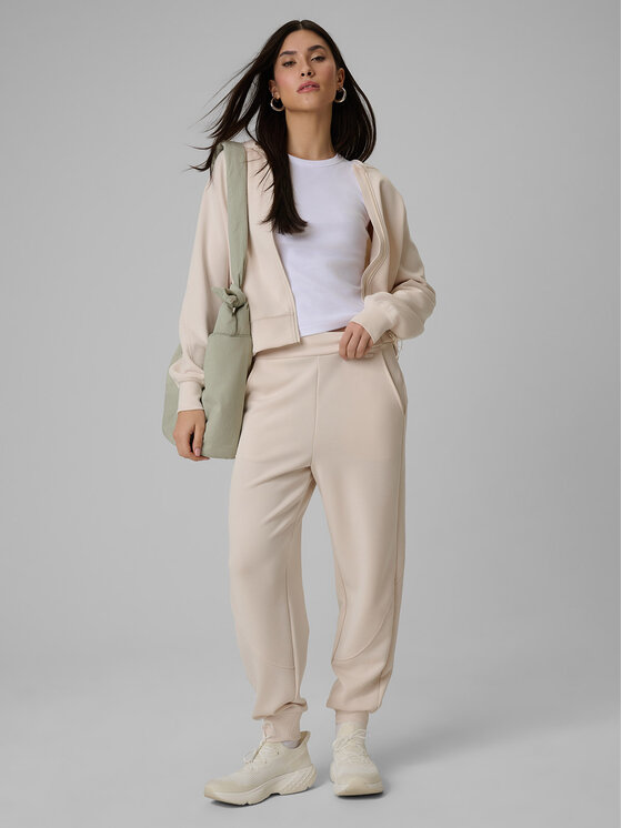 4F 4F Bluza SPORTS CLUB Kremowy Regular Fit