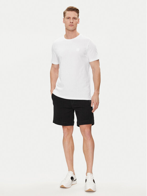 BOSS Boss Tričko Tales 50508584 Biela Relaxed Fit