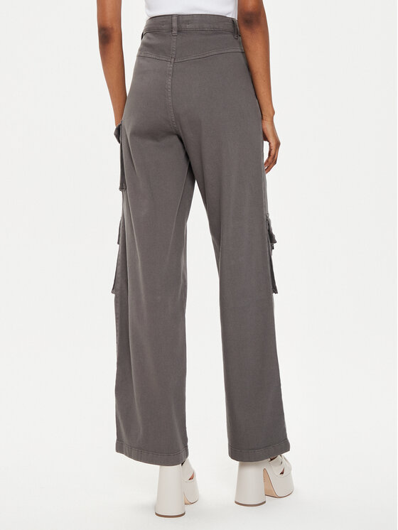 Gestuz Gestuz Spodnie materiałowe Mirza 10908720 Szary Relaxed Fit