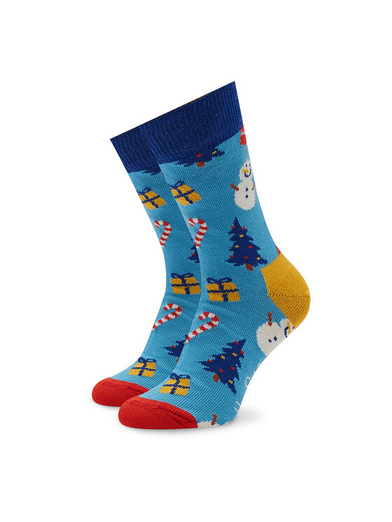 Șosete Lungi pentru Copii Happy Socks KBIO01-6300 Albastru