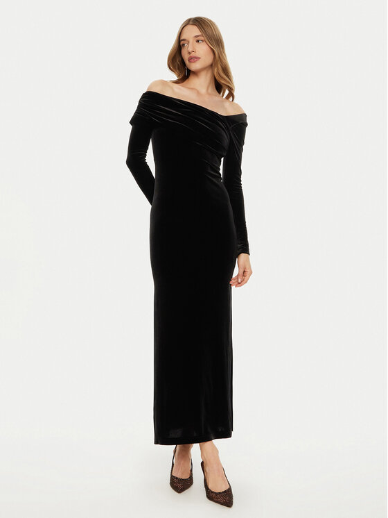 Undress Code Undress Code Коктейлна рокля Femme Fatale 739 Черен Slim Fit
