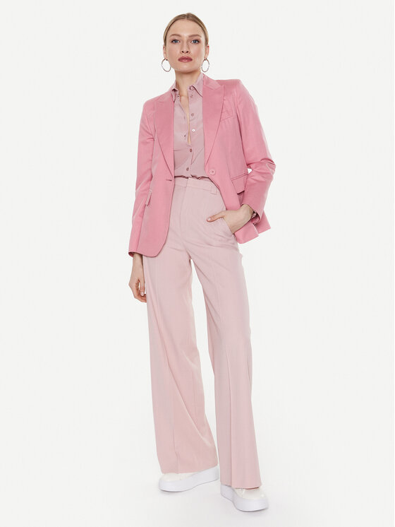 Weekend Max Mara Weekend Max Mara Сако Gelosia 23504102 Розов Regular Fit