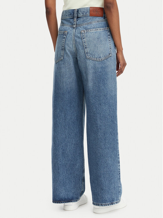Calvin Klein Jeans Calvin Klein Jeans Džínsy LV047G912G Tmavomodrá Baggy Fit