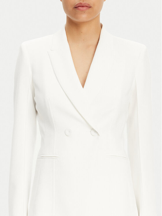 Patrizia Pepe Patrizia Pepe Bleizers 2S1528 A411 W146 Balts Regular Fit