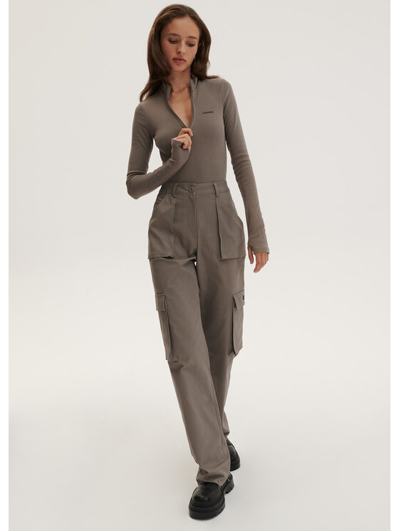 La Mania La Mania Body RUBBY 3 Brązowy Classic Fit