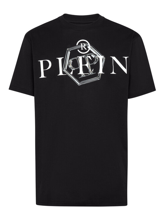 PHILIPP PLEIN PHILIPP PLEIN T-Shirt 115 Czarny Regular Fit