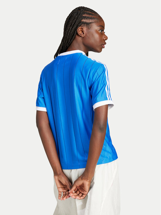 adidas adidas T-shirt adicolor 3-Stripes IY7233 Plava Loose Fit
