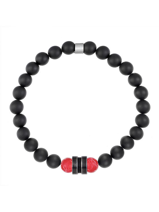 Manoki manoki Bransoletka BA1057BR Czerwony