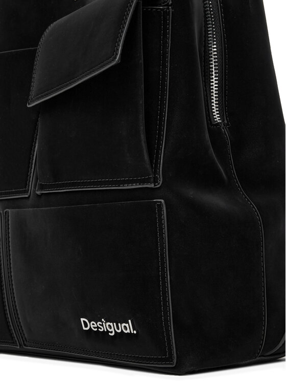Desigual Desigual Σακίδιο Back Pocket Face Sumy 24WAKP35 Μαύρο