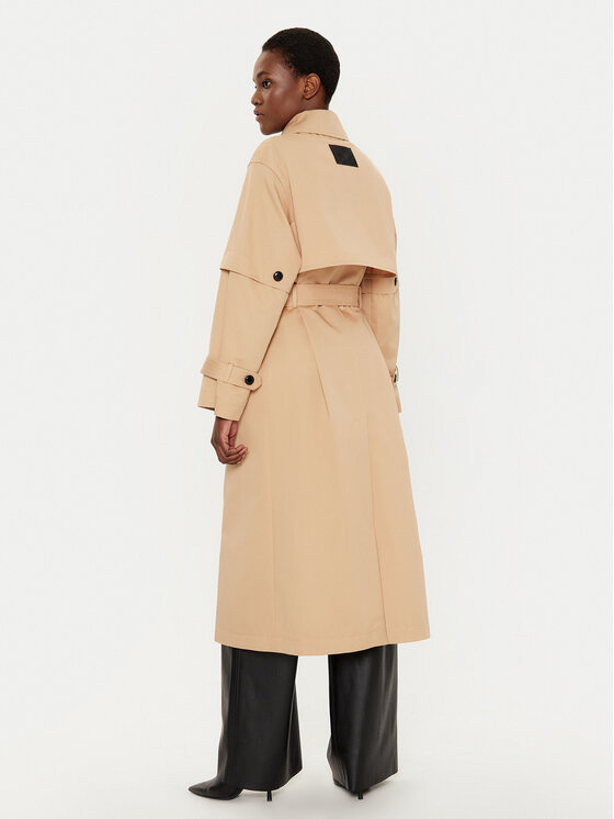HUGO HUGO Tenchcoat 50529938 Beige Regular Fit
