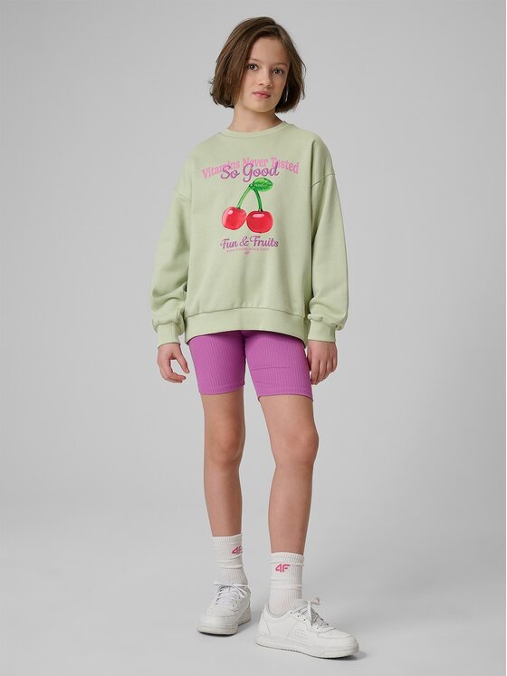 4F 4F Felpa 4FJRSS26TSWSF2903-47S Verde Loose Fit
