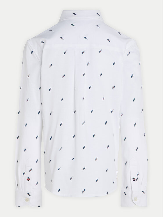 Tommy Hilfiger Tommy Hilfiger Košulja KB0KB09267 Bijela Regular Fit