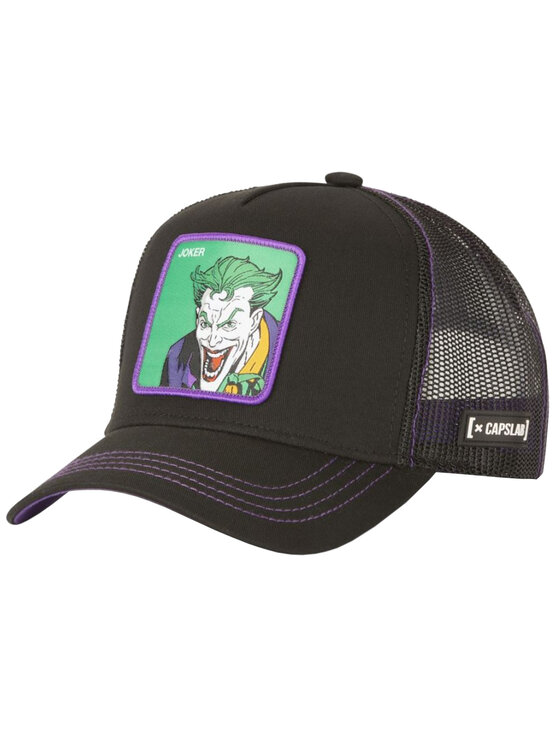 Capslab Capslab Cappellino Capslab DC Comics Joker Cap Nero