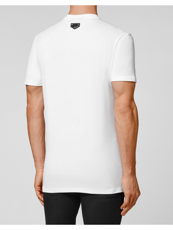 PHILIPP PLEIN PHILIPP PLEIN T-Shirt 14629 Bílá Regular Fit