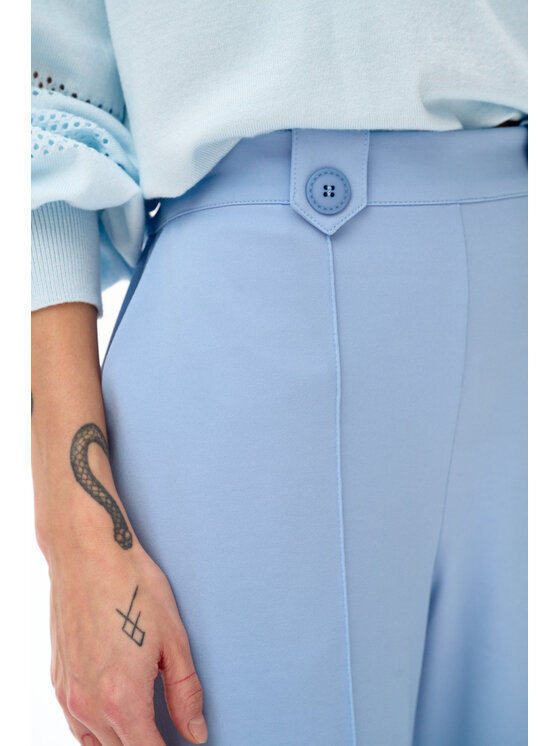 blue shadow blue shadow Spodnie materiałowe Vigro Niebieski Regular Fit