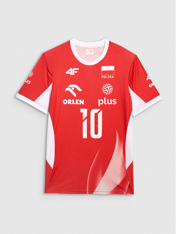 4F 4F T-Shirt TEAMWEAR Kolorowy Regular Fit