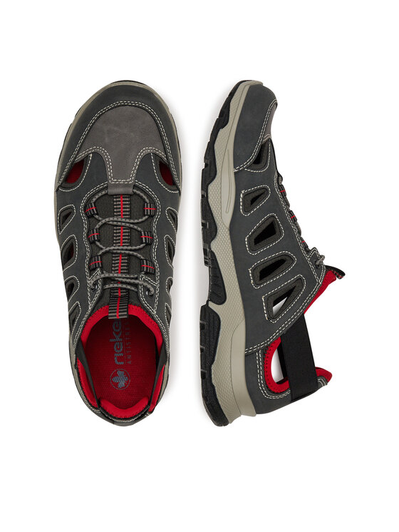 Rieker Rieker Halbschuhe B8366-45 Grau