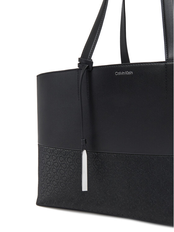Calvin Klein Calvin Klein Käekott Ck Mixmedia Shopper_Mono K60K613166 Must