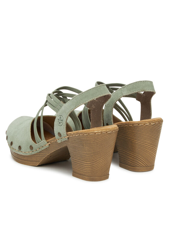 Rieker Rieker Sandali 66778-52 Zelena