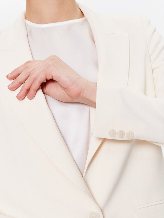 Marella Marella Giacca da abito Cordova 2330411231 Écru Regular Fit