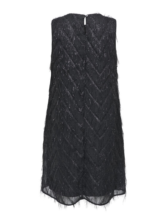 ONLY ONLY Коктейлна рокля Faye 15358411 Черен Loose Fit
