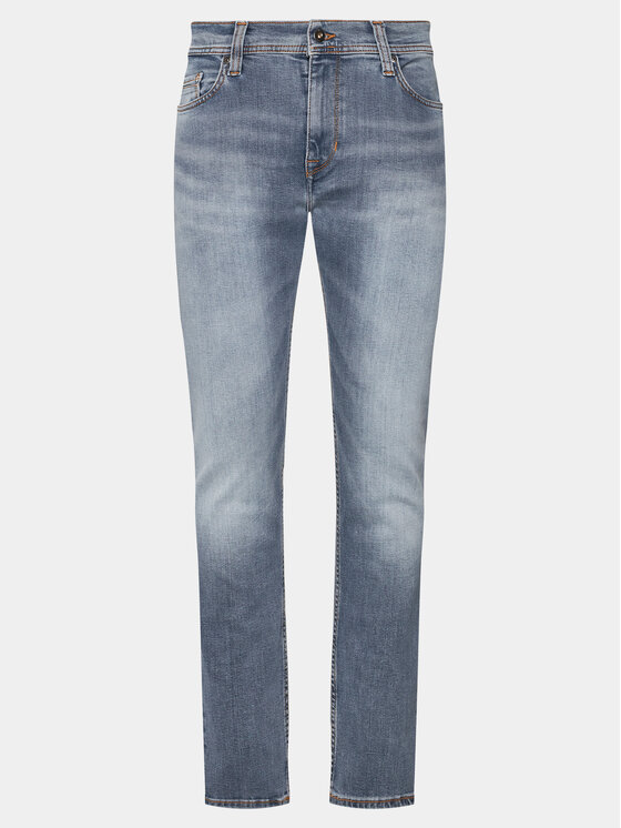 Mustang Džínsy Vegas 1013707 Modrá Slim Fit