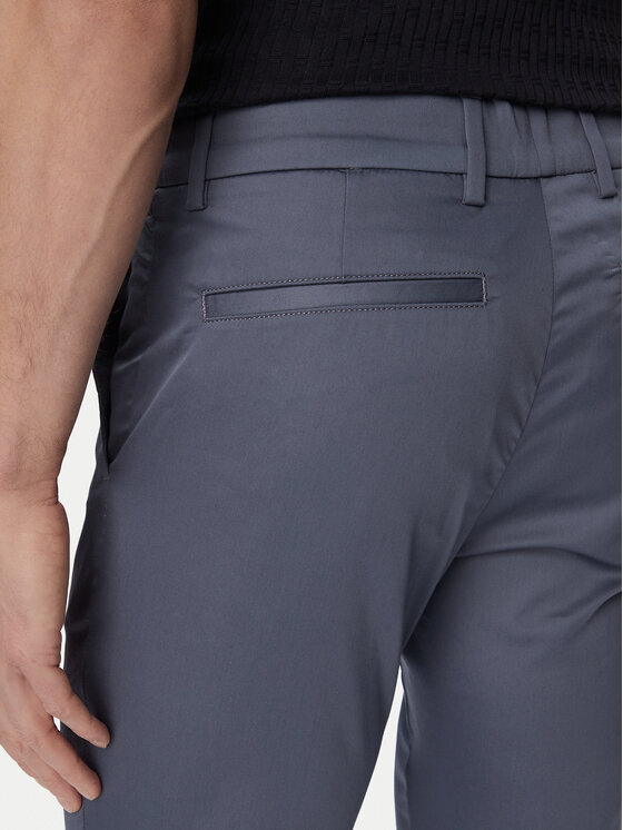 BOSS BOSS Pantaloni din material P-Kaiton1 50553841 Albastru Slim Fit