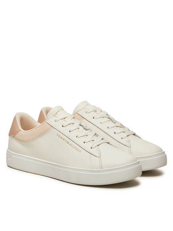 Tommy Hilfiger Tommy Hilfiger Сникърси Essential Court FW0FW08320 Бежов