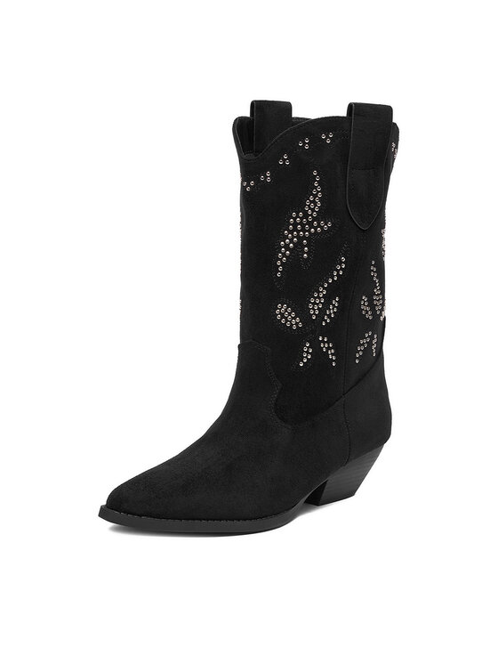 DeeZee DeeZee Καουμπόικες Μπότες & Μποτάκια CEO-R25AW09079 Μαύρο