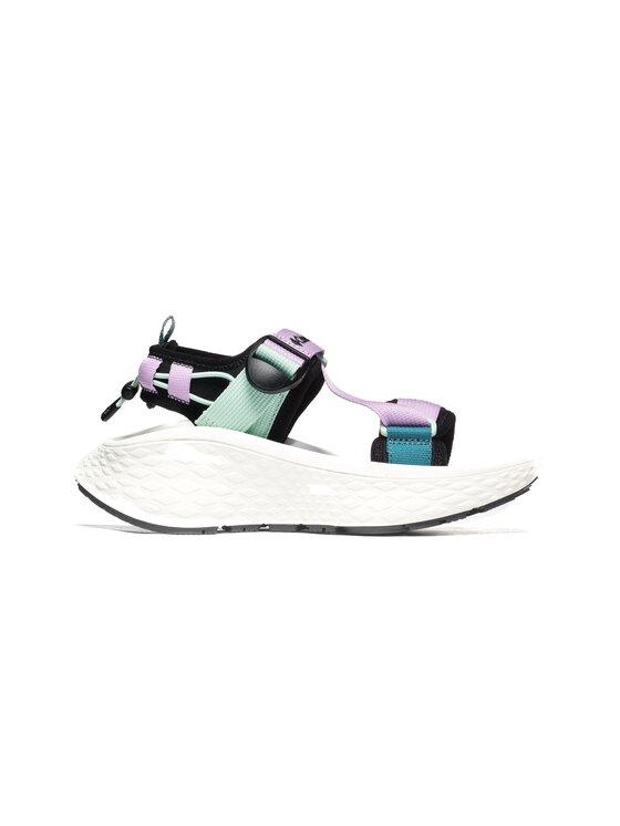 Columbia Columbia Sandały KONOS ELEVATE STRAP SANDAL 2149121012 Czarny