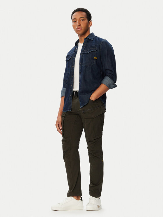 G-Star Raw G-Star Raw Παντελόνι Cargo Rovic D02190-5126 Σκούρο γκρι Tapered Fit