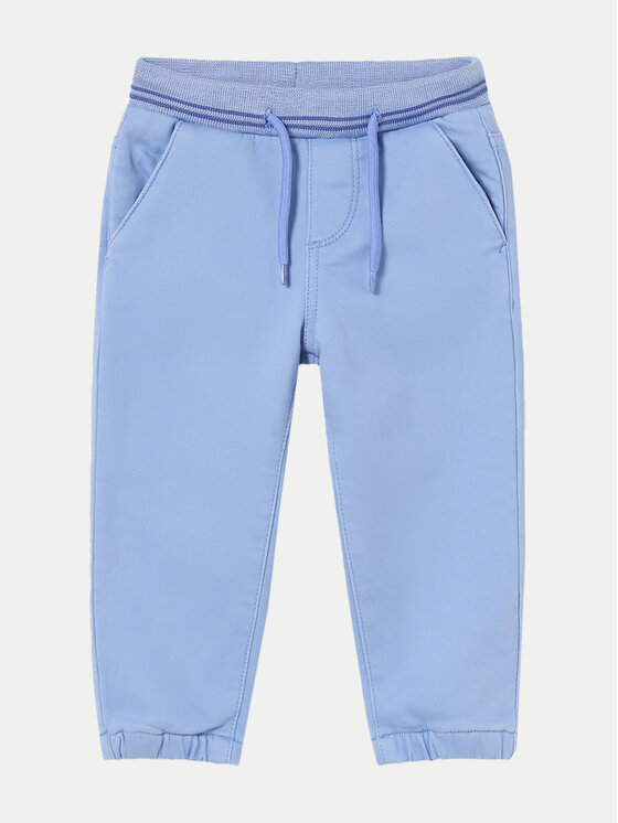 Mayoral Mayoral Pantaloni din material 2536 Albastru celest Regular Fit