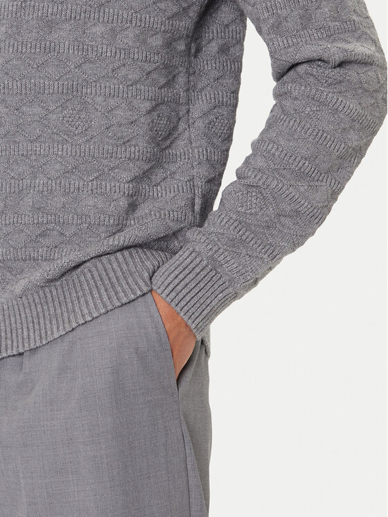 Guess Guess Пуловер M5BR42 Z2ZK2 Сив Regular Fit
