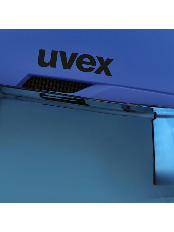 Uvex Uvex Lyžiarska helma Rocket Jr Visor 56/6/263/20 Modrá