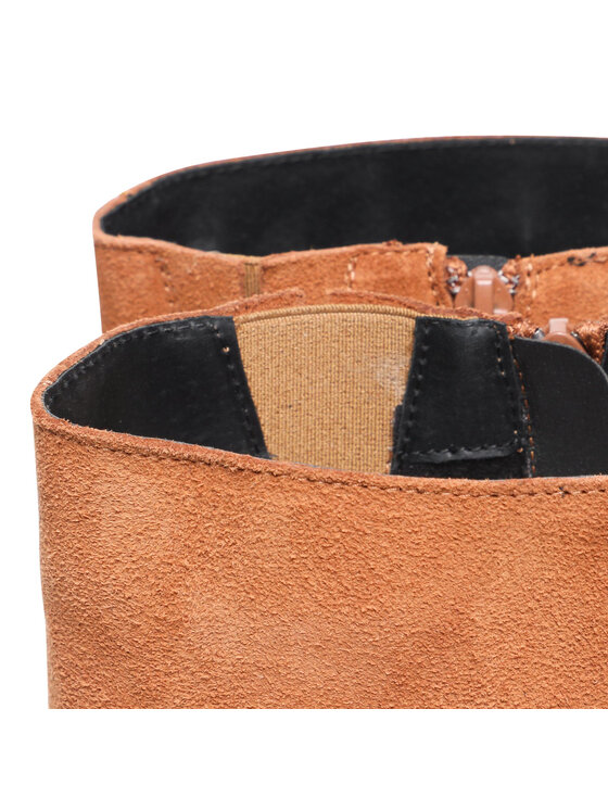 Vero Moda Vero Moda Kozačky Ella 10262652 Hnědá