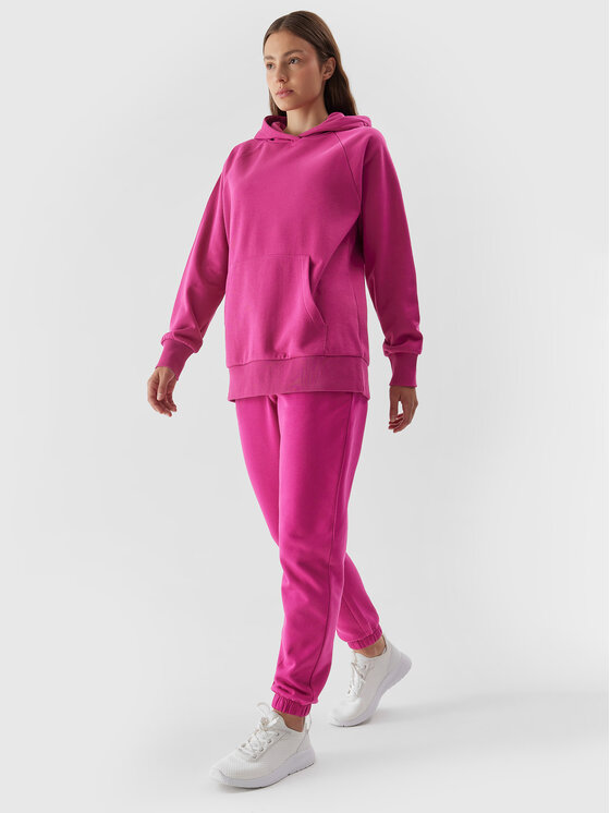 4F 4F Світшот 4FAW23TSWSF0725 Рожевий Regular Fit