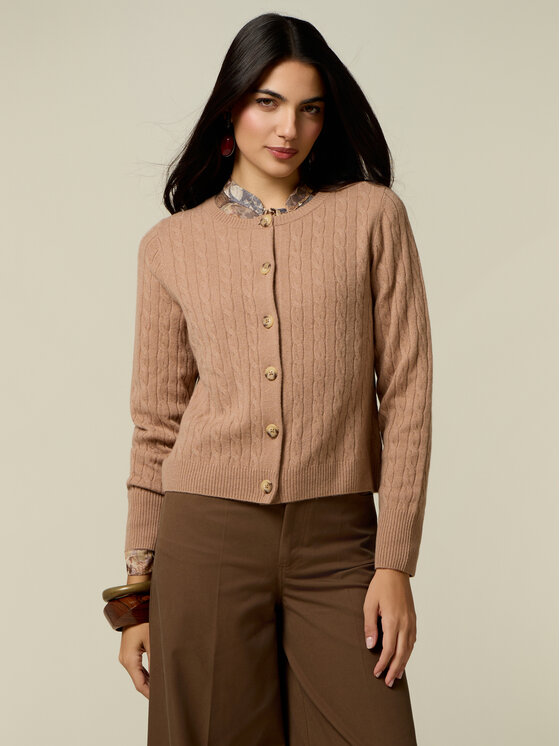 Oltre Oltre Maglione M334J005588N012 Crema Regular Fit