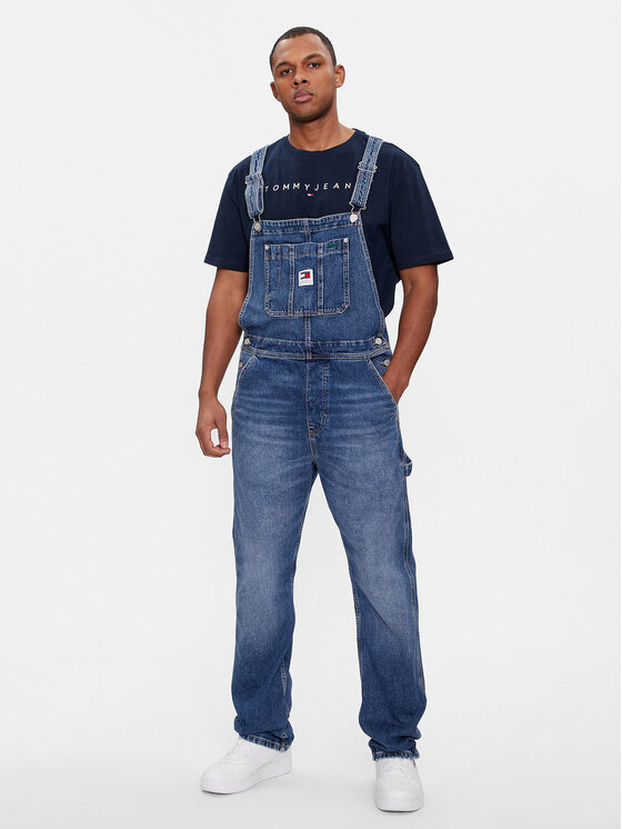 Tommy Jeans Tommy Jeans Kertésznadrág Ethan DM0DM18204 Sötétkék Regular Fit